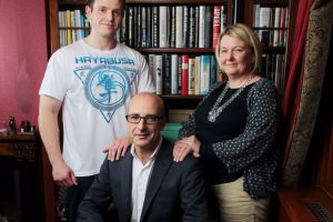 Stuart with world renowned hypnotist, Paul McKenna